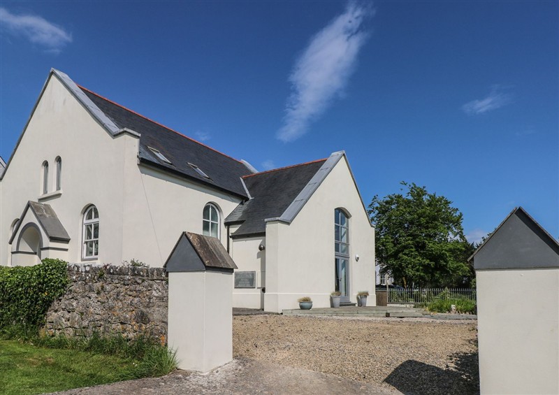 The setting at Zoar Chapel, Carew